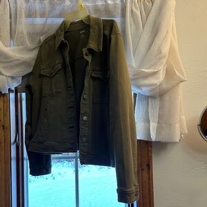 Sonoma Olive Jean Jacket